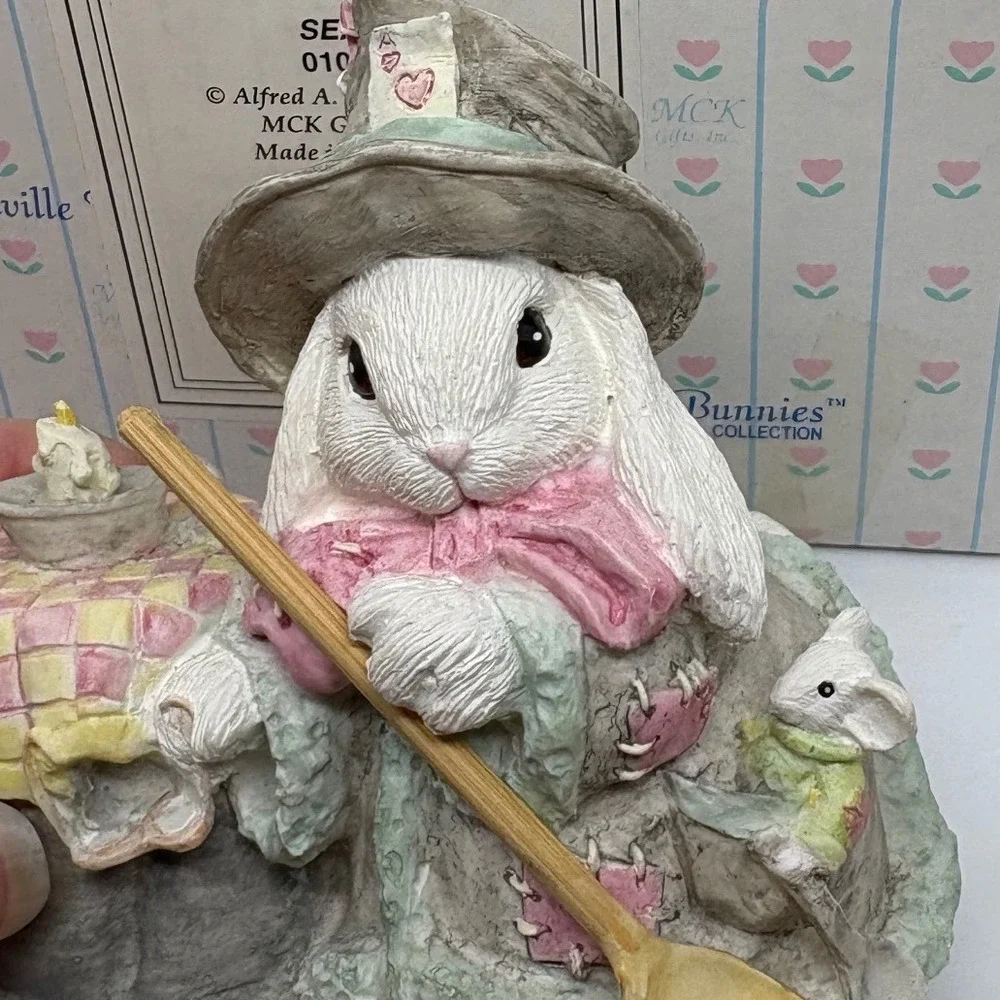 1993 The Patchville Bunnies SEAN‎ Figurine Alfred Mazzuca Jr MCK Easter Rabbit